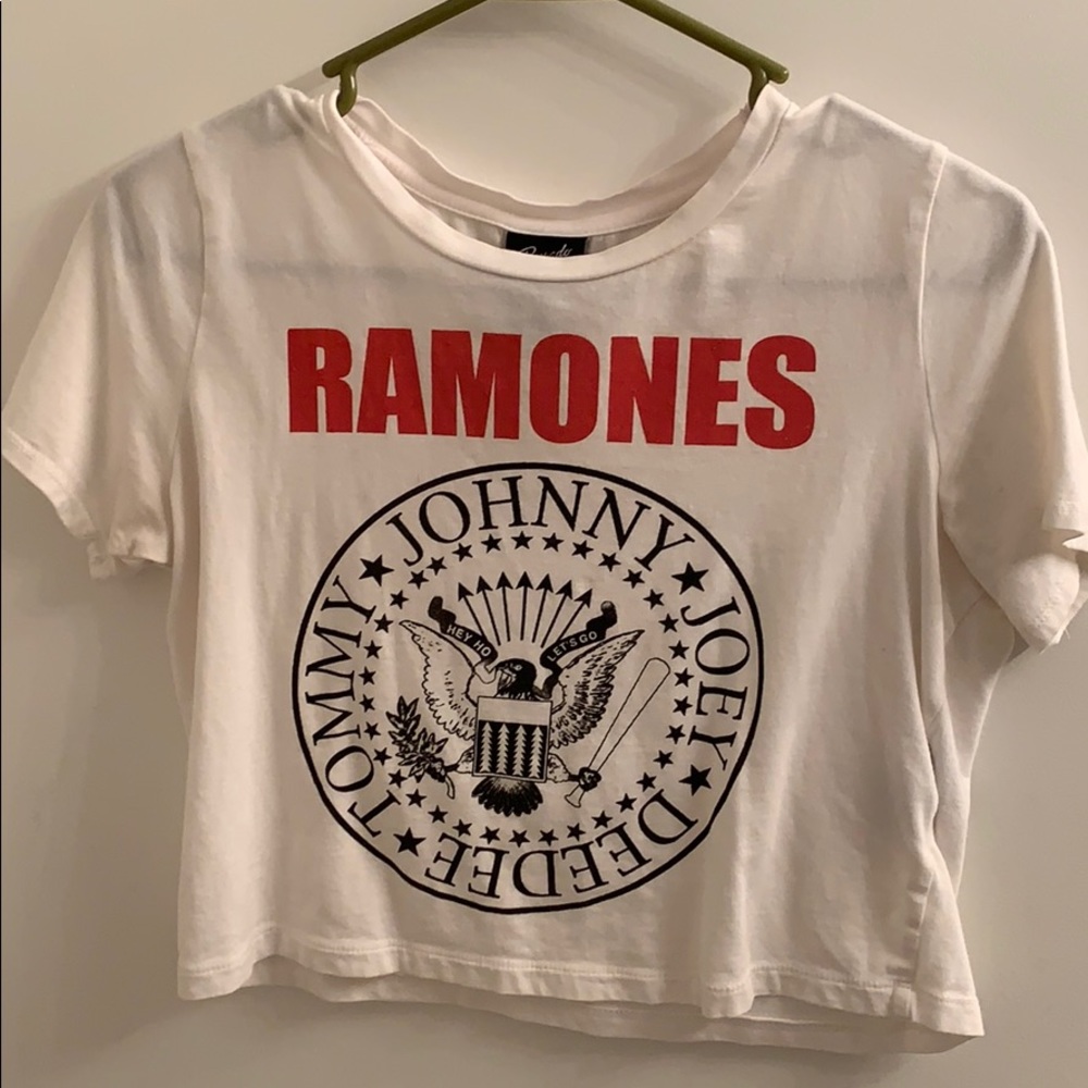 Ramones crop top